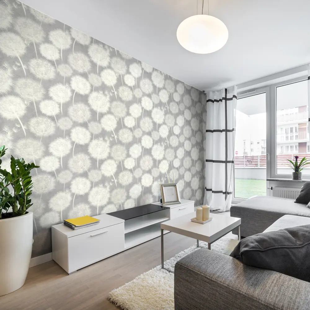 АСПЕКТ РУ Соло - серые флизелиновые обои для безупречных стен 85471118 STLM-0062898 - Вид №3