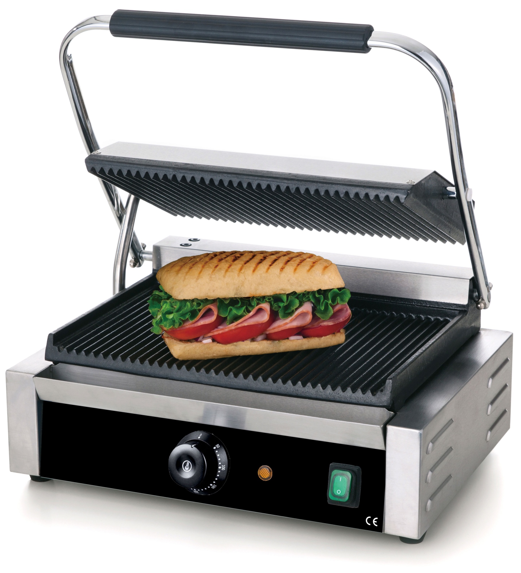 8107557 Гриль Gastrorag NPL-EGD14E серебристый STDN-0105175