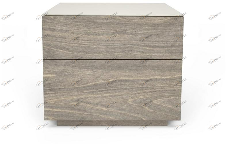 Huppé Прямоугольная прикроватная тумбочка из березы с ящиками Alma 1644v HUPPE