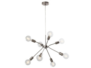 Металлический подвесной светильник