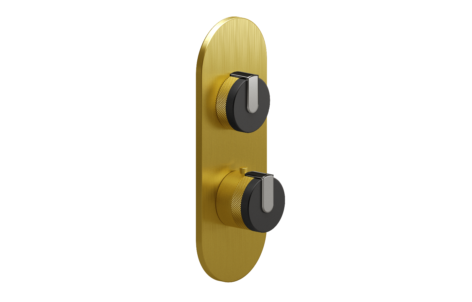 E-8026-R1MBKE0-L1PC-BB-T Планка M-Series с 2 ручками - Внешняя часть GRAFF MOD+