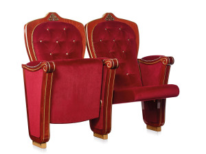 Бархатное кресло для театра