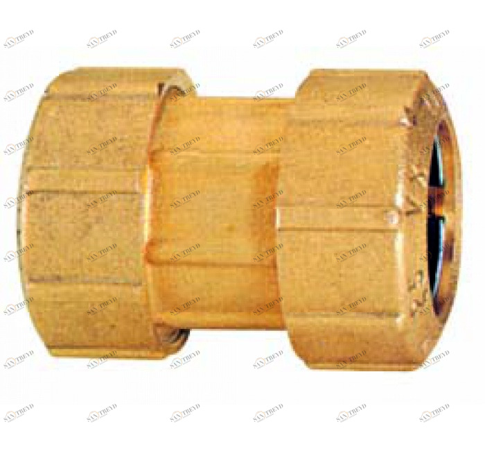 GENEBRE 0020 06 Двойной соединитель с прямой муфтой 