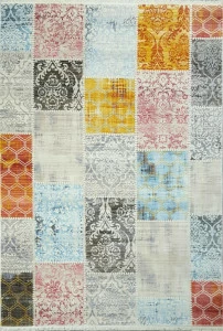 Винтажный ковер 094MLT 160х235 DOLLY CAPRETS ДИЗАЙНЕРСКИЕ 119785 Разноцветный