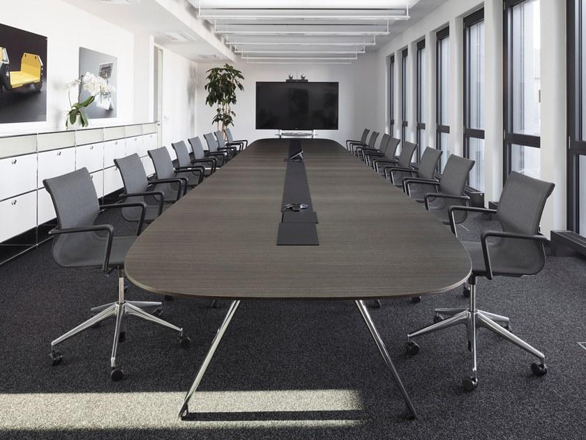 RENZ Стол для переговоров с системой управления кабелями Convo sun-id-1360950 - Вид №6