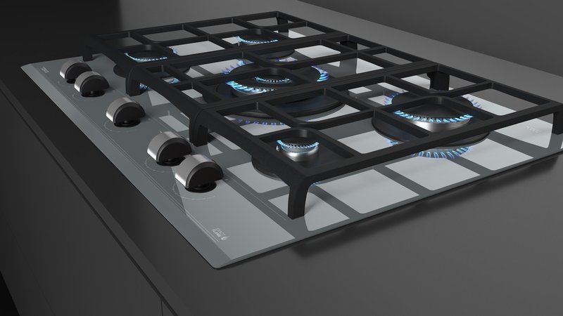 1304080 Варочная панель Teka GZC 75331 XBN STONE GREY Италия  - Вид №5