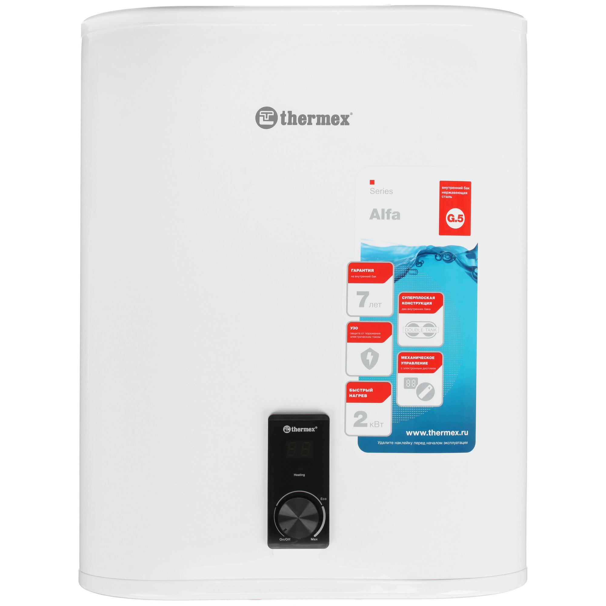 8160966 Водонагреватель электрический Thermex Alfa 30 V STDN-0060064 - Вид №1