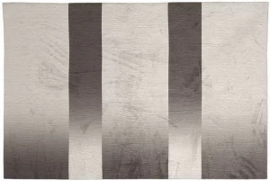 Giorgetti Прямоугольный шелковый ковер в полоску