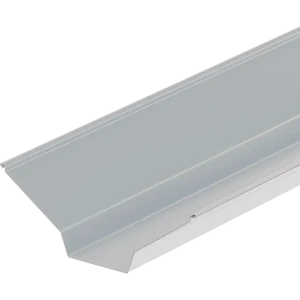 Ендова верхняя 115x30x115 мм 2 м оцинкованная 0.4 мм