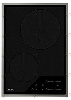 Wolf Встраиваемая индукционная стеклокерамическая плита Piani cottura domino Icbci152t/s 