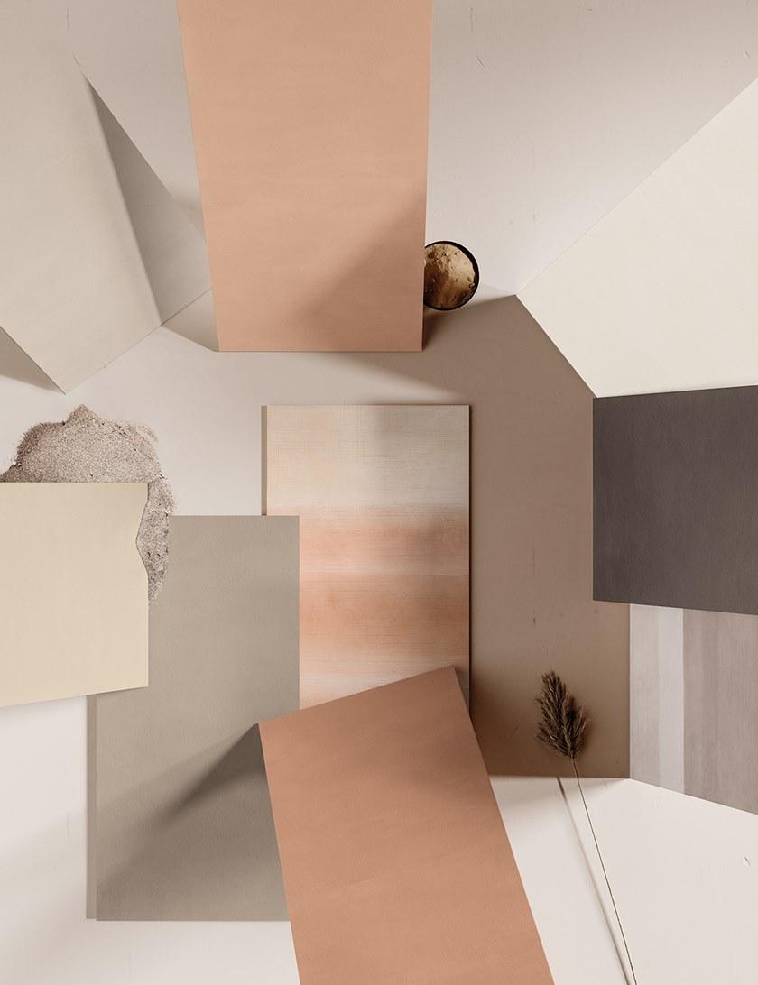 Marca Corona Стены / напольная плитка из керамогранита с эффектом грунта Overclay sun-id-1449464 - Вид №4