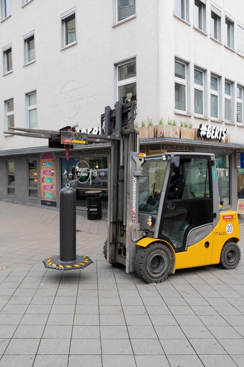 HÖRMANN ITALIA Временный цилиндрический столбик sun-id-1387535 - Вид №4