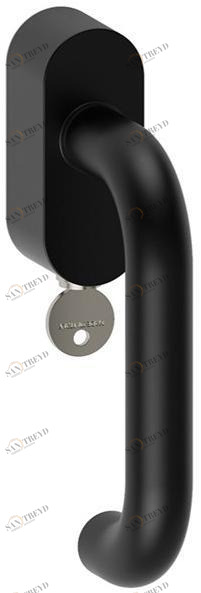 Reguitti Оконная ручка из нержавеющей стали dk с замком Stoccolma Al15dkc8041