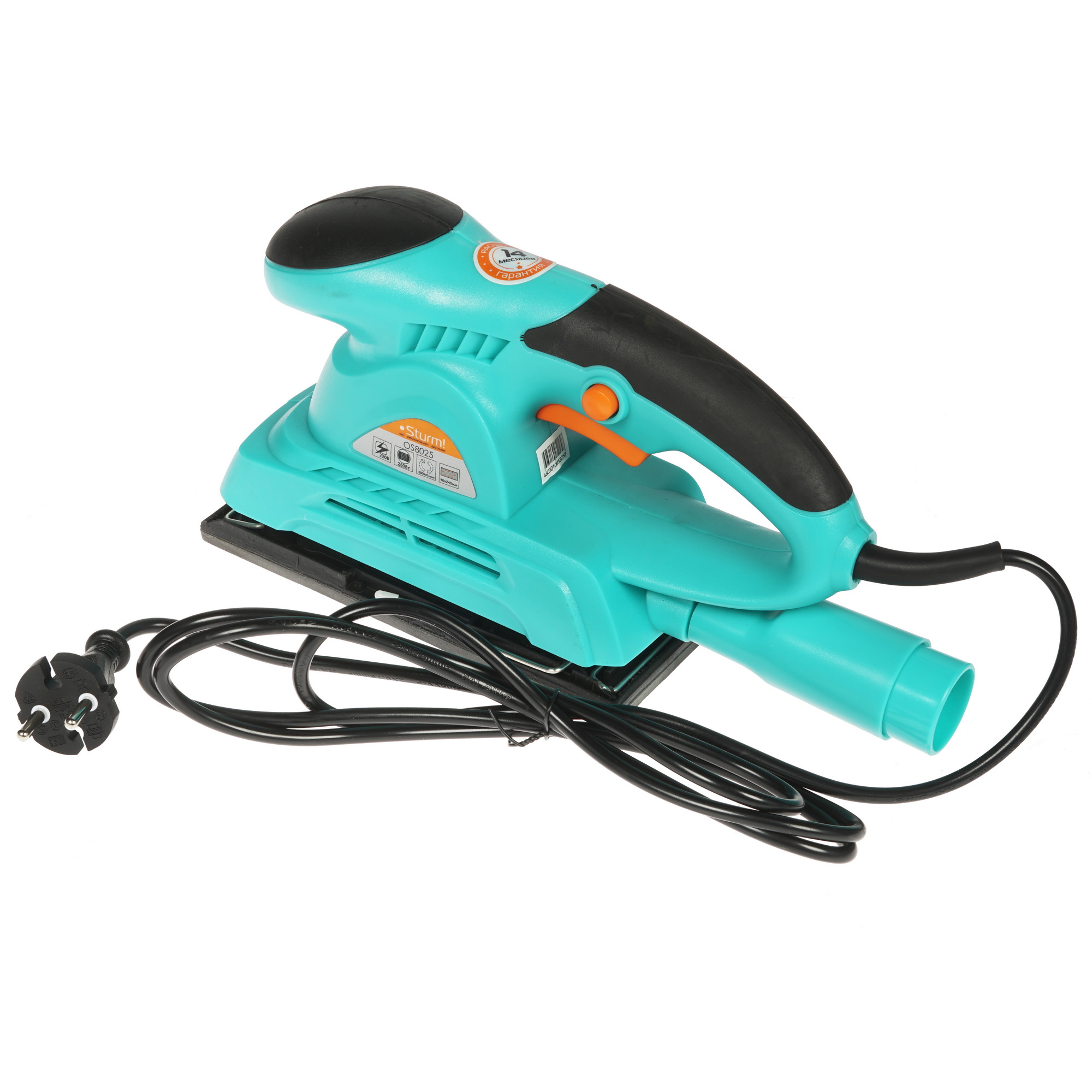 Виброшлифовальная машина Sturm! OS8025 1287097 STDN-0042965 - Вид №6