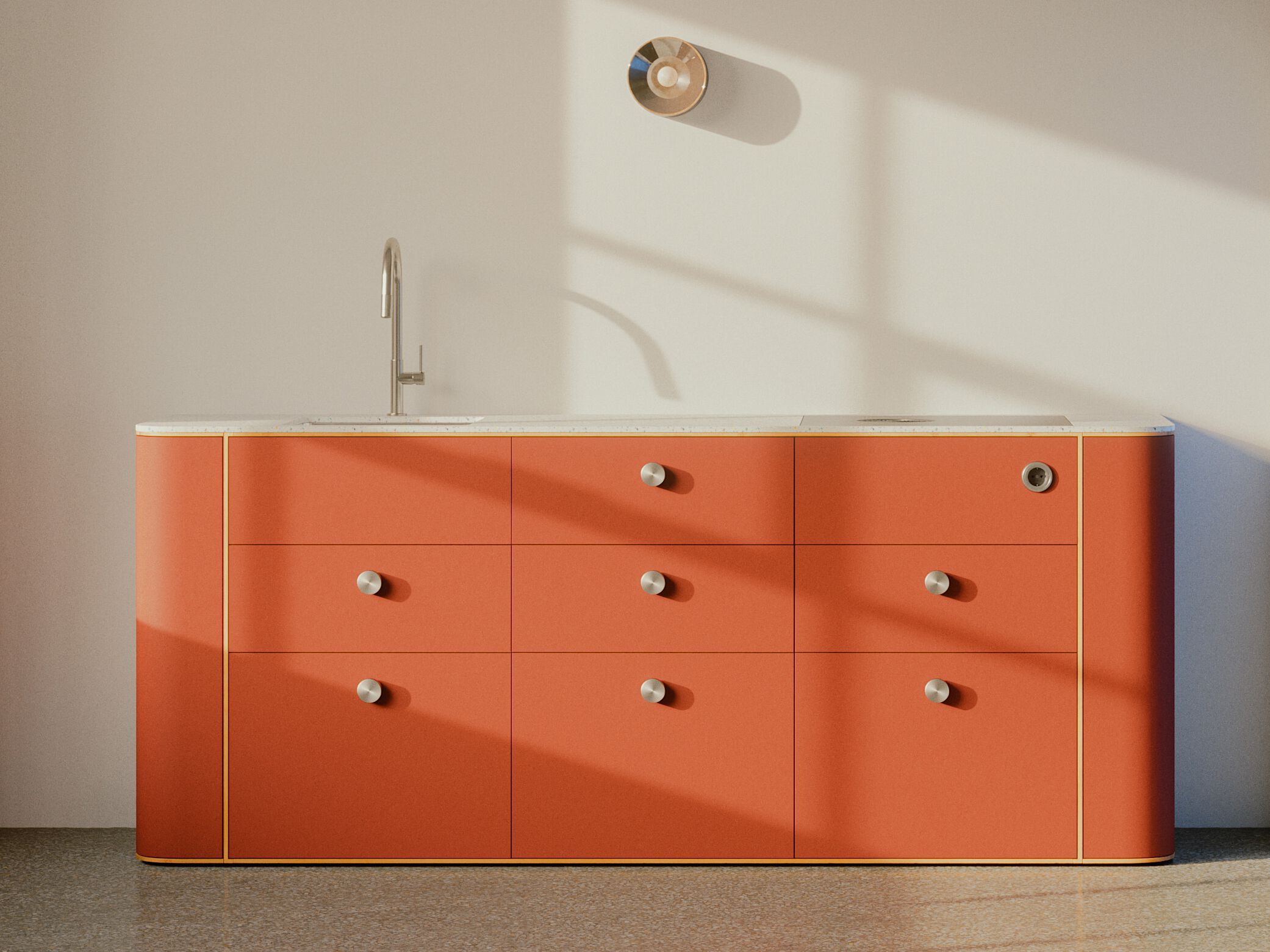 Встроенная кухня Neuvermoebelt TINY KITCHEN "HOME" ARCH-00057502 - Вид №1