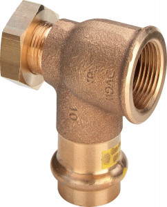 Viega Присоединительный угольник 90° Profipress G 2614.6 (473747)