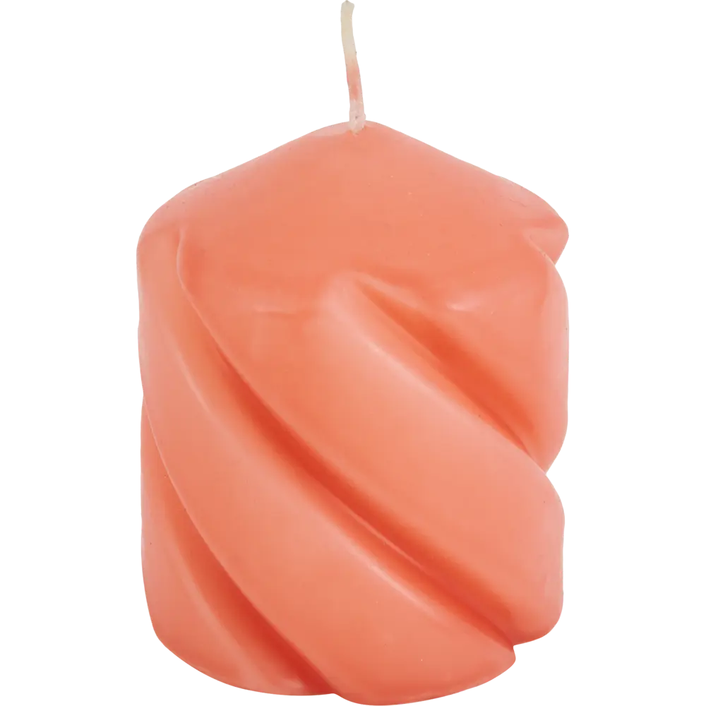 Свеча столбик цвет салмон 10 см Santreyd STLM-2065169