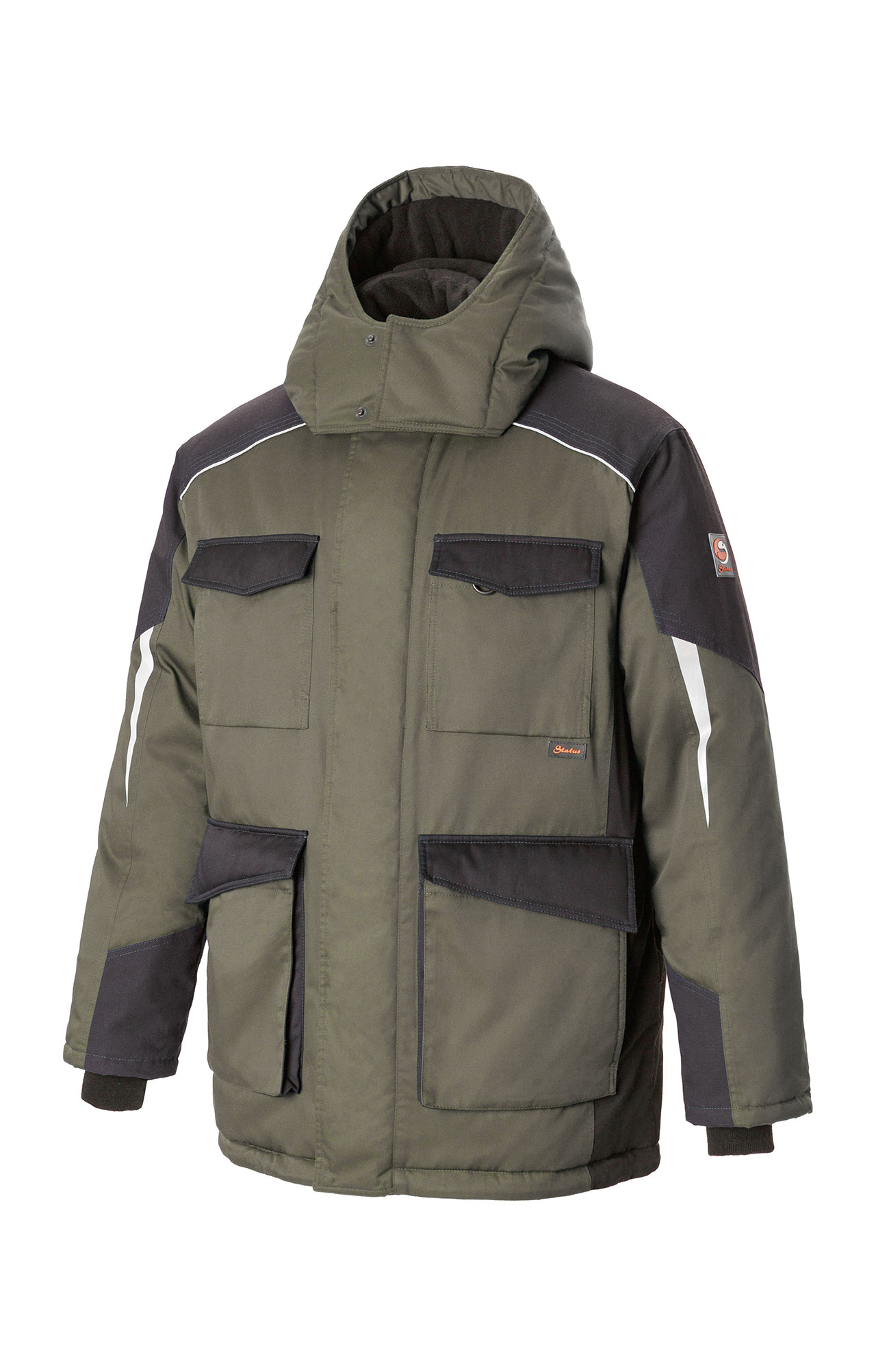 5037894 Костюм утепленный серый хаки графит STATUS  Зимняя спецодежда  размер 48-50/182-188  - Вид №1