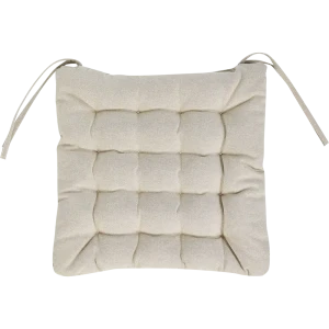 Сидушка LINEN WAY Elegan для стульев 38×38 см бежевая 85442291