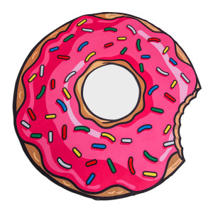 BMBTDO Покрывало пляжное , strawberry donut BigMouth