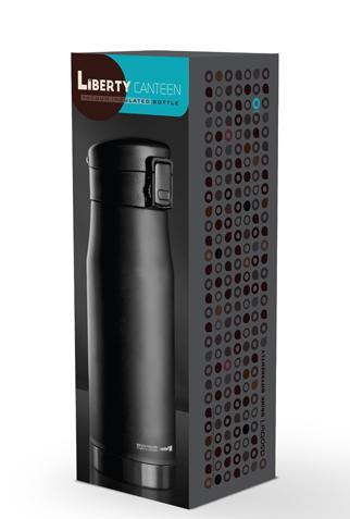 LC17 black-copper Термокружка Canteen 500 ml Asobu Liberty - Вид №1