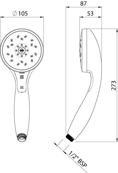 FT1022CP Трубка Futura FT Methven - Вид №1
