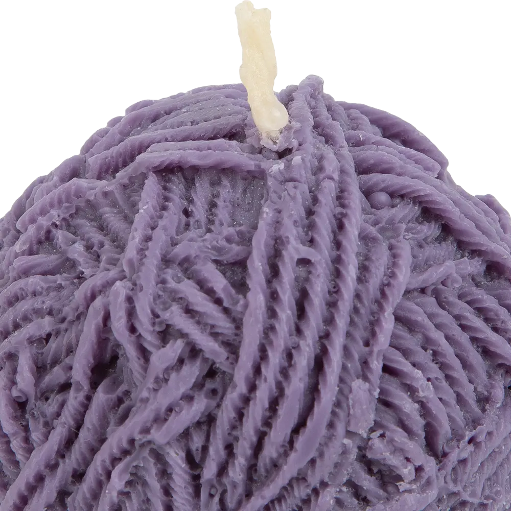 Свеча формовая Полуклубочек с нитками цвет мультиколор 5 см Santreyd STLM-2190680 - Вид №1