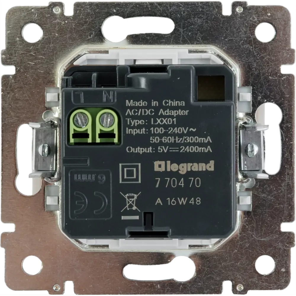 Зарядная розетка Legrand Valena Classic с двумя USB-портами 82307209 STLM-0024331 - Вид №4