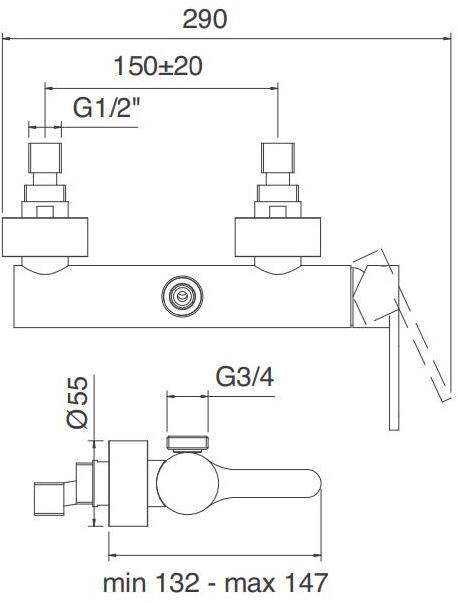 Rubinetterie Treemme Klab  2758  - Вид №3