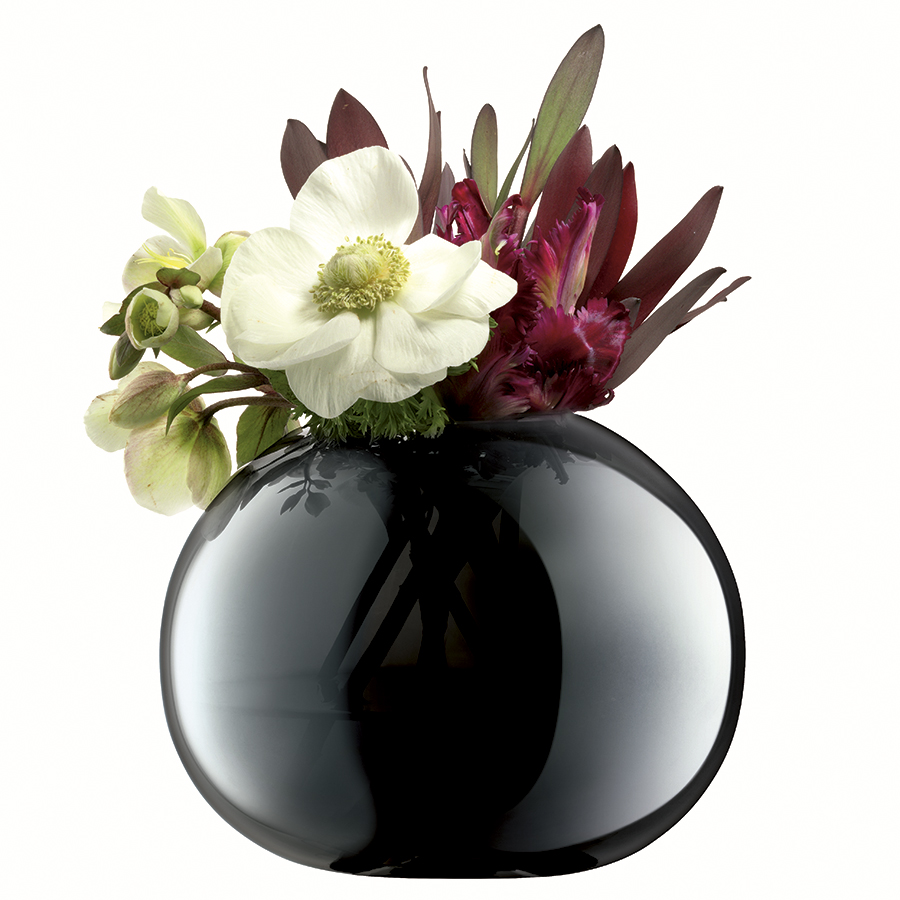 G1663-13-140 Ваза signature, epoque, 13,5 см, сапфир LSA International  - Вид №3