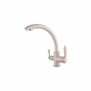 GZ 16031M Смеситель для кухни с подключением к фильтру с питьевой водой Ganzer Светло-Бежевый