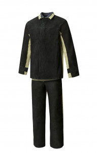 66277 Костюм брезентовый сварщика комбинированный cпилком  Одежда для сварщиков  размер 56-58/170-176