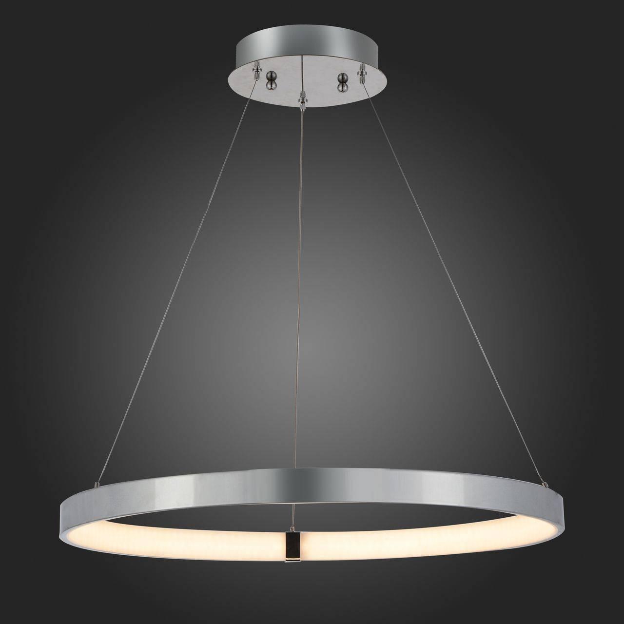 Подвесной светодиодный светильник ST Luce Facilita SL911.103.01 ST LUCE ДИЗАЙНЕРСКИЕ, FACILITA 072146 Хром  - Вид №2