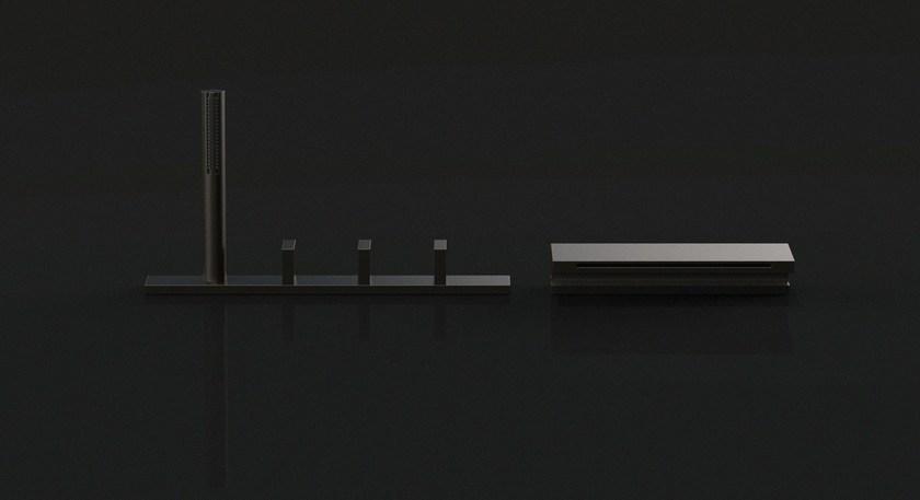 ABOUTWATER Смеситель для ванны Waterfall с ручным душем Ak/25 Fantini Rubinetti sun-id-1402729 - Вид №5