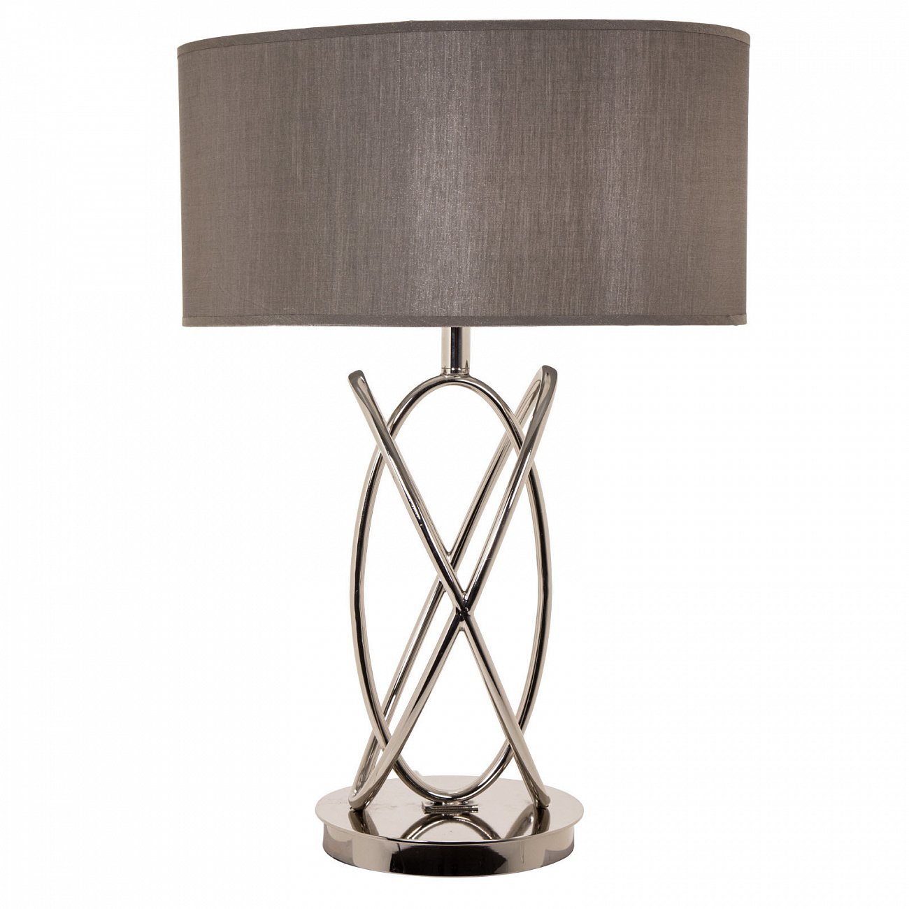 Настольная лампа Lina от RVAstley 5502 RVASTLEY ИНТЕРЬЕРНЫЕ 061729 Бежевый;хром  - Вид №1