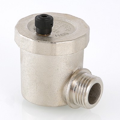 VT.502.NA.04 Воздухоотводчик автоматический угловой Valtec 1/2"  - Вид №1