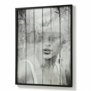 Картина в раме 103х78 см черная Ariella от La Forma LA FORMA ARIELLA 00-3865162 Серый;черный