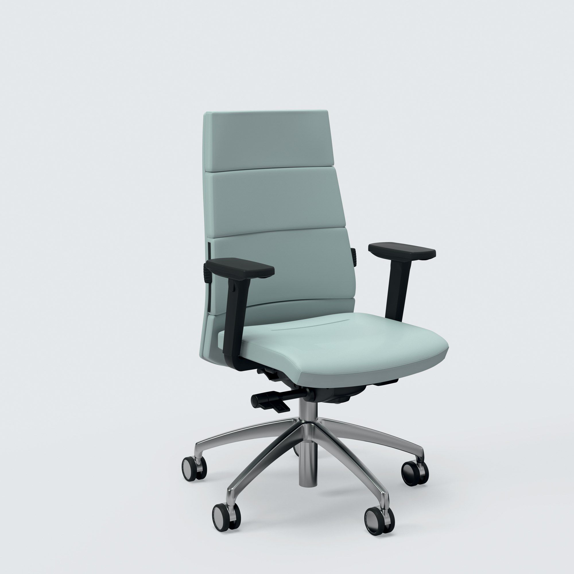 Кожаное офисное кресло с подлокотниками Ares Line Trendy First Class ARCH-00153241 - Вид №2