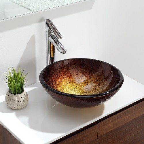 GV-690-19mm Накладная раковина на столешницу  прямоугольная Krausru  - Вид №6