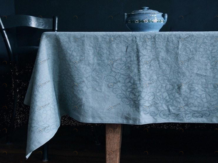 Birgit Morgenstern Studios Скатерть льняная Linen stonewashed sun-id-1345539