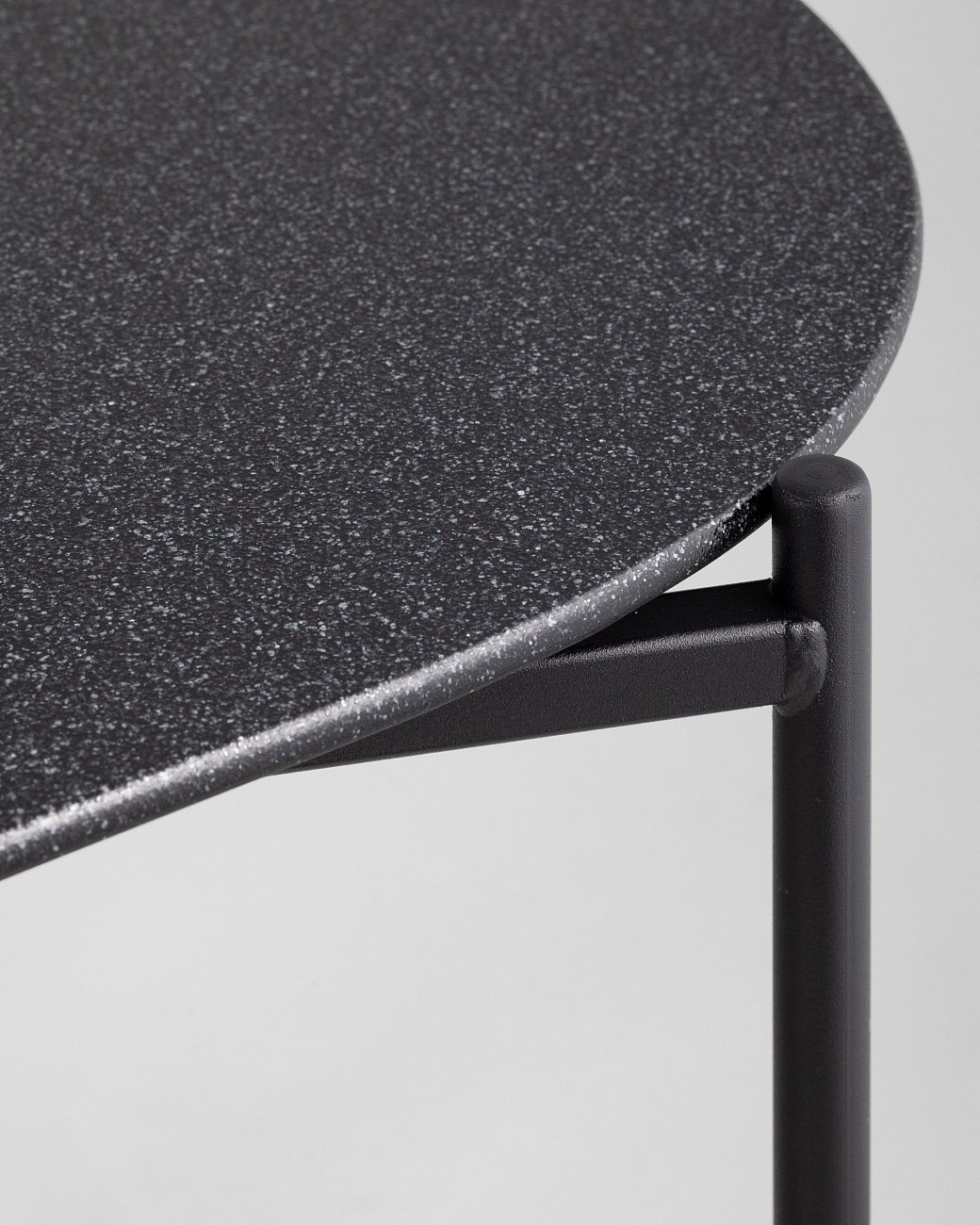 Журнальный столик стеклянный черный 120х40 см "Хименес" STOOL GROUP  00-3958820 Черный  - Вид №5