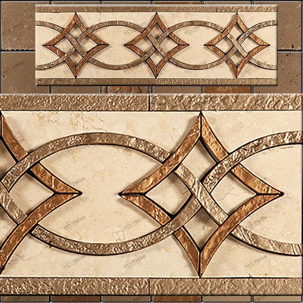 БОРДЮР ИЗ МРАМОРА VN-1 SKALINI CLASSIC VN1