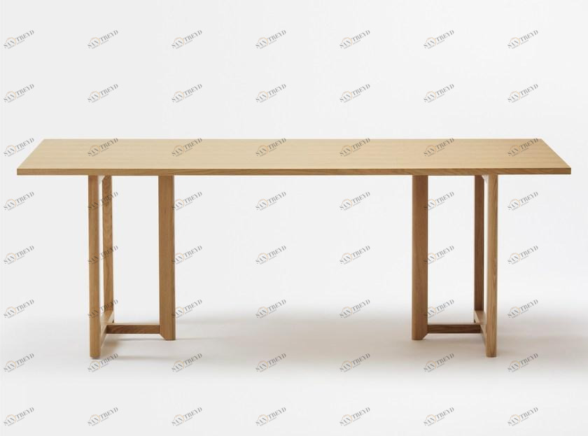 Zilio A&C Прямоугольный стол из бука Seleri sun-id-1399536