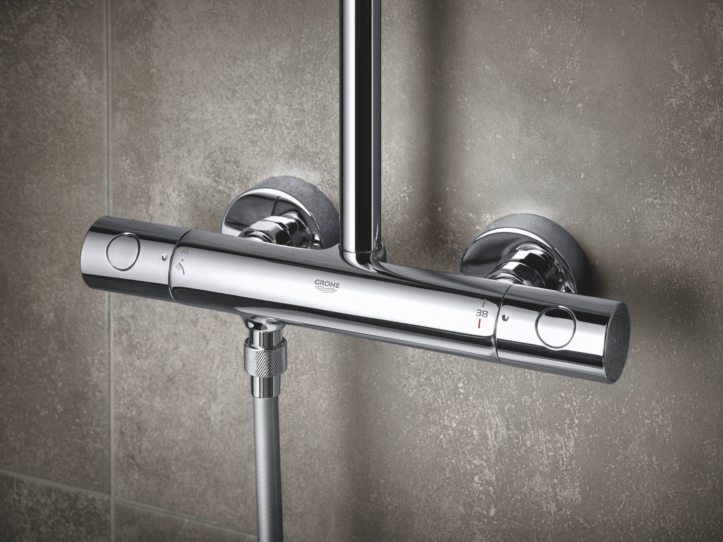 26689000 Душевая система Grohe хром  - Вид №5