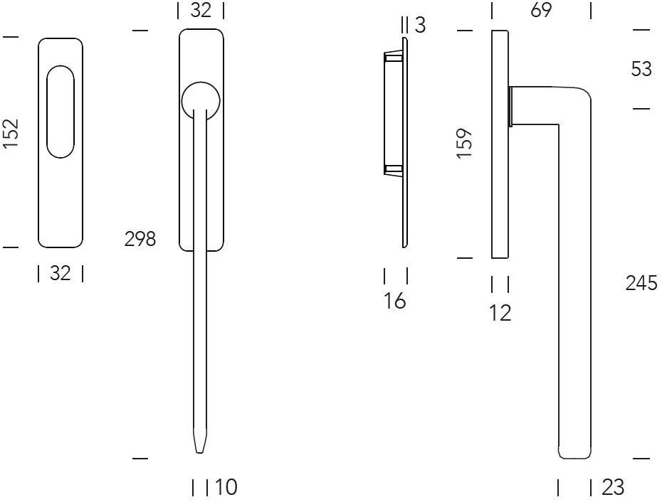 Reguitti Ручка из замака Spring A141mdq01** - Вид №2
