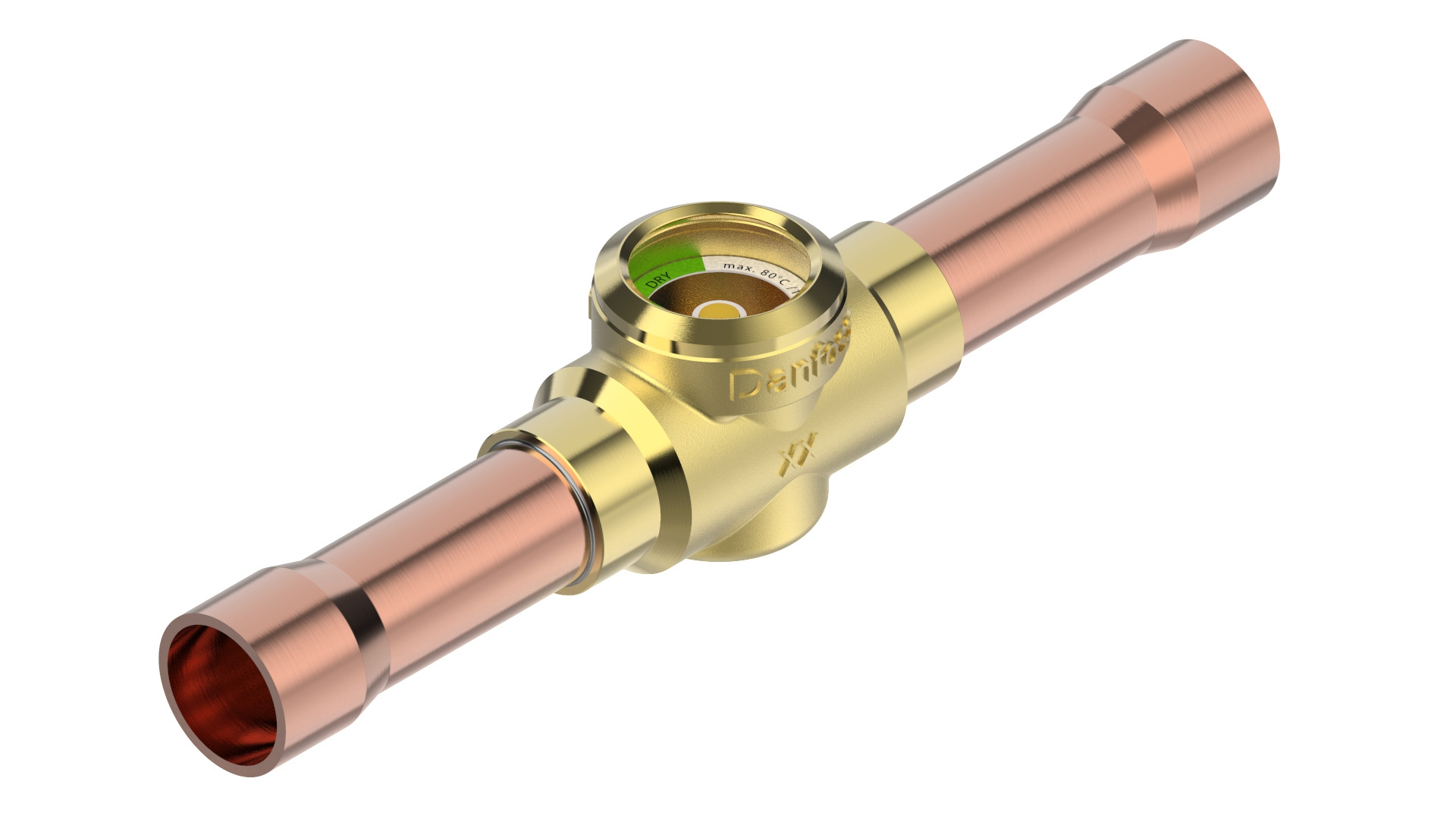 Danfoss SGP N — Смотровые стекла с индикатором влажности SGP 24 RN смотровое стекло 014L1155  - Вид №3
