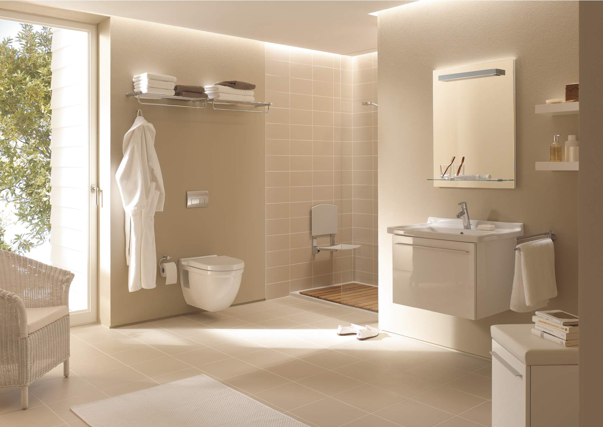 XL270405151 Мобильная тумба X-Large #XL2704 400 x 400 мм Сосна коричневая, декор Duravit - Вид №3