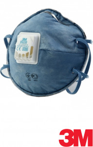 58568 Полумаска фильтрующая противоаэрозольная с клапаном выдоха 3М™ 9926Р для защиты от кислых газов FFP2 NR D  Средства защиты органов дыхания размер