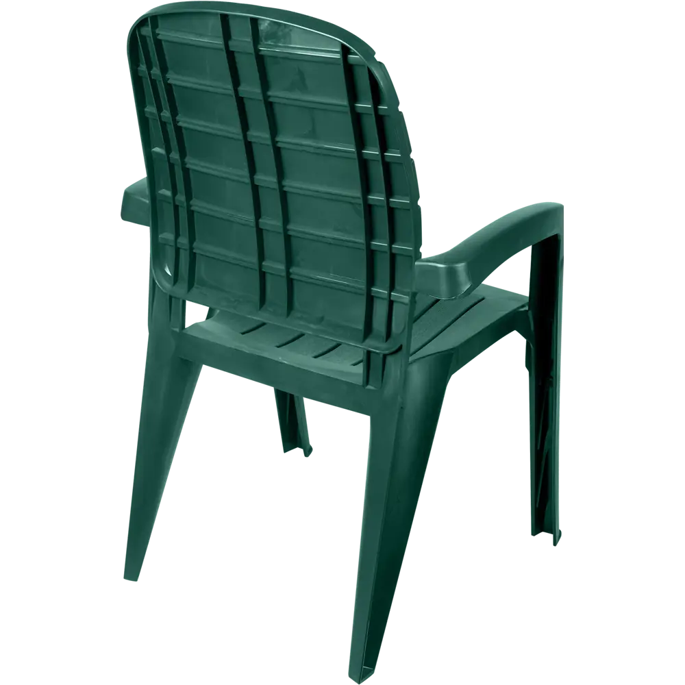 Кресло садовое «Прованс», цвет тёмно-зелёный ЭЛЛАСТИК-ПЛАСТ STLM-2149522 - Вид №1