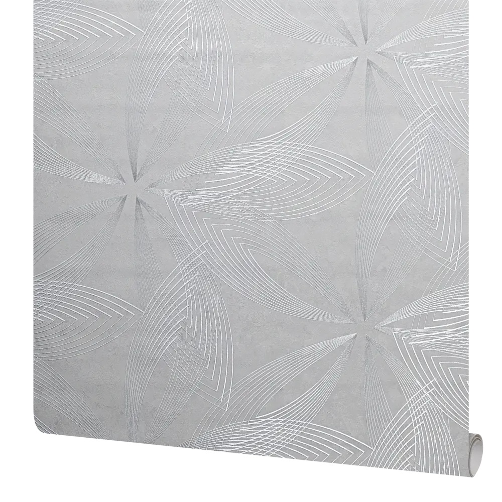 Victoria Stenova Five - серые флизелиновые обои с геометрическим узором 89400069 STLM-1577311